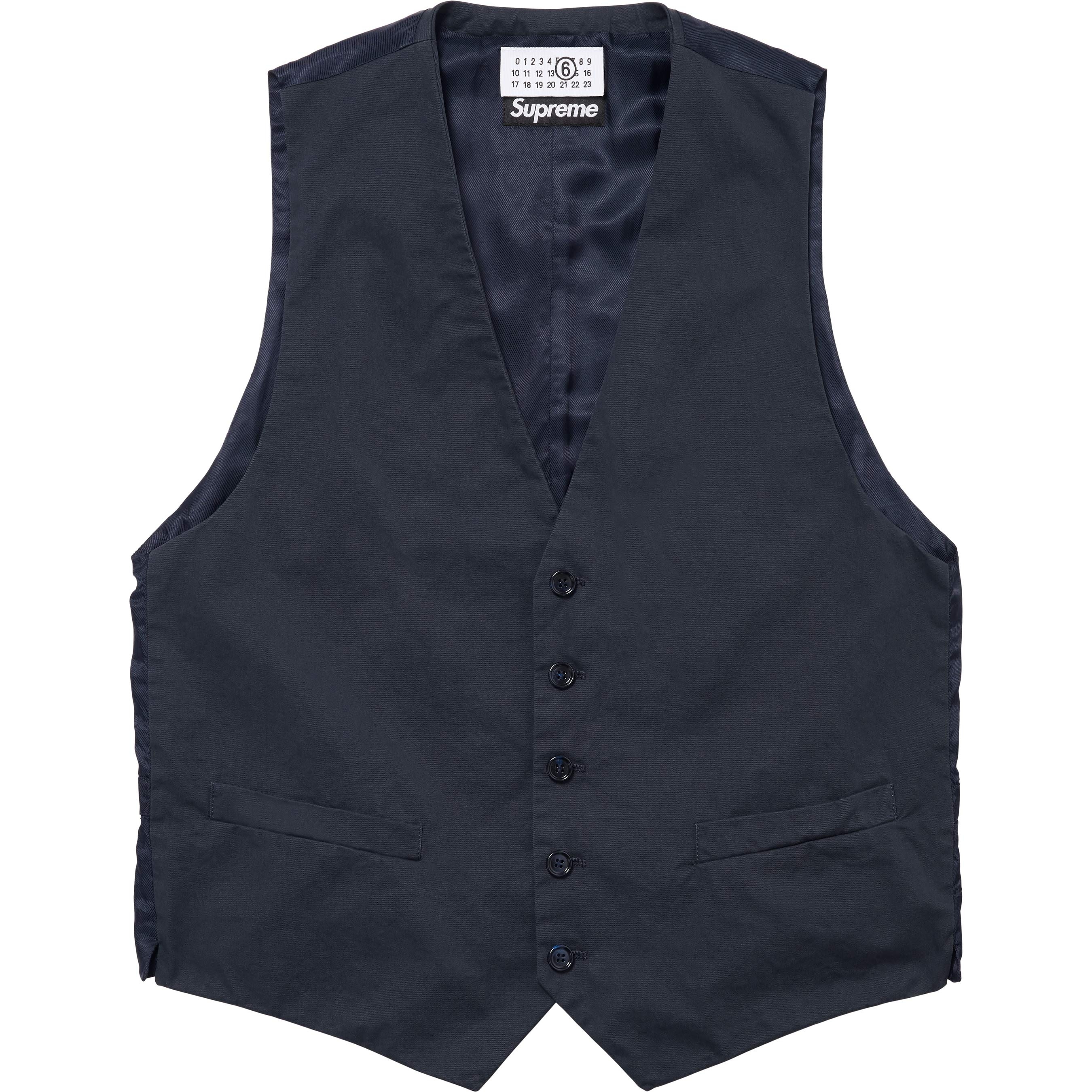 Supreme®/MM6 Maison Margiela Washed Cotton Suit Vest view 10